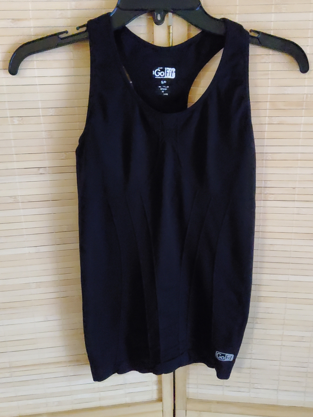 Women's Black Racerback Tank Top